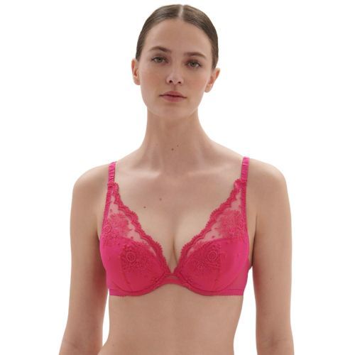 Simone Perele Intrigue Push Up Bra - Disco Pink