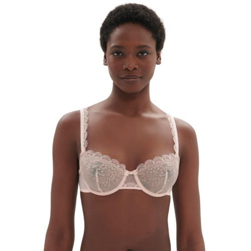 Simone Perele Singuliere Half Cup Bra - Petal Powder