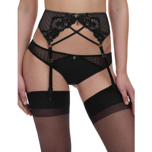 Chantelle Cabaret Suspender Belt - Black