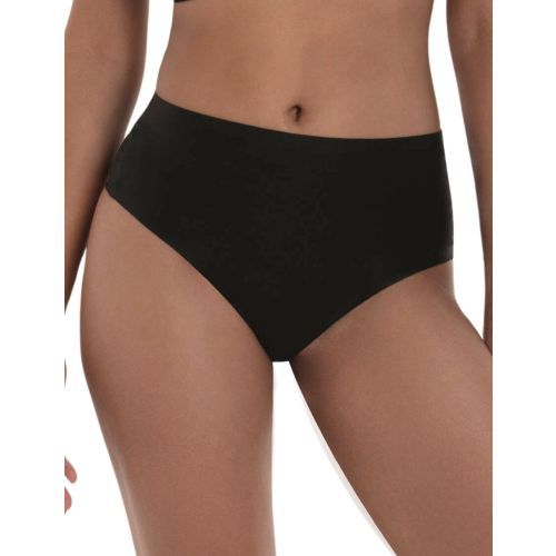 Anita Essential High Waist Thong - Black