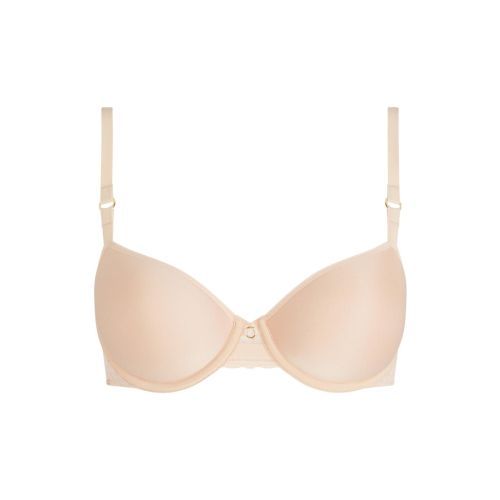 Chantelle Monogram Half Cup T Shirt Bra - Golden Beige