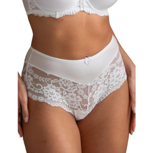 Pour Moi Fleur Shorty Brief - White