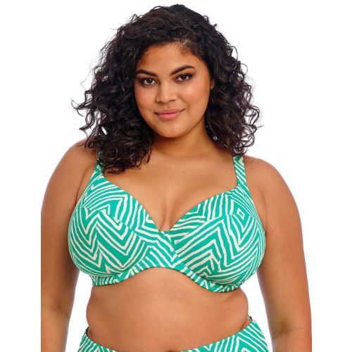 Elomi Fiji Falls Plunge Bikini Top - Marine