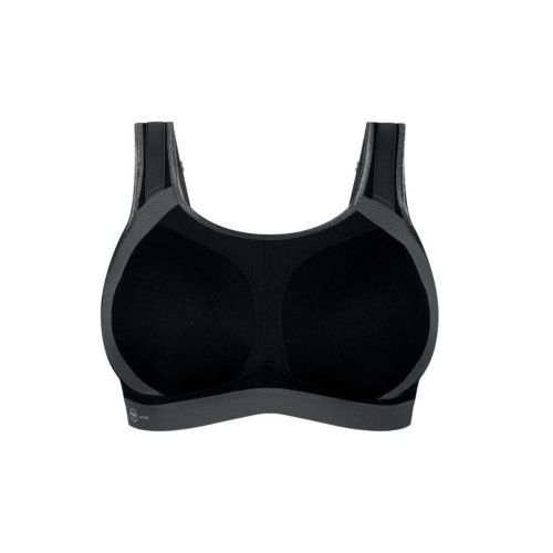 Anita Active Extreme Control+ Full Cup Sports Bra - Black/Anthracite