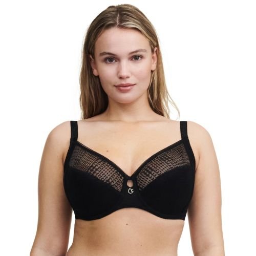 Chantelle Intrigue Full Cup Bra - Black