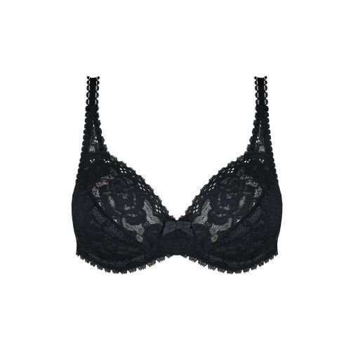 Playtex Flower Elegance Recycled Underwired Bra - Black