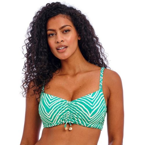 Freya Fiji Falls Bralette Bikini Top - Marine