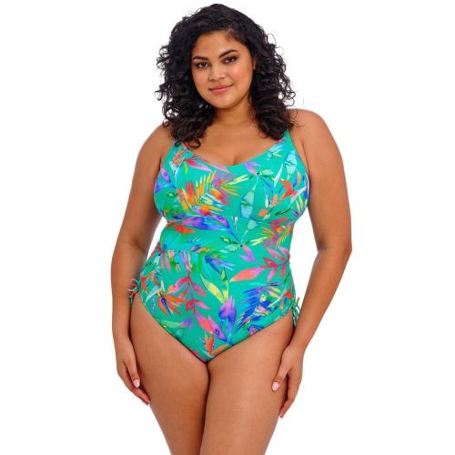 Elomi Toyama Tides Non Wired Swimsuit - Jade