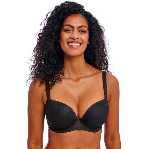 Freya Love-Haze Moulded Plunge T Shirt Bra - Black