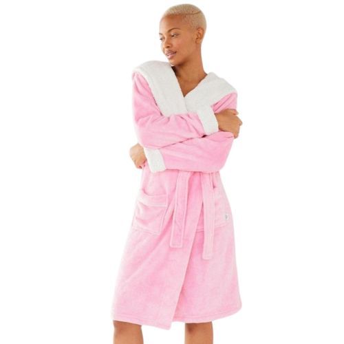 Chelsea Peers Fluffy Dressing Gown - Pink