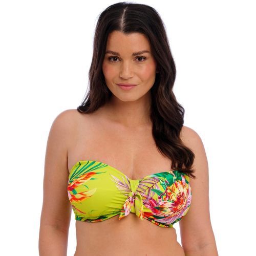 Fantasie Cala Macarella Underwired Bandeau Bikini Top - Zest
