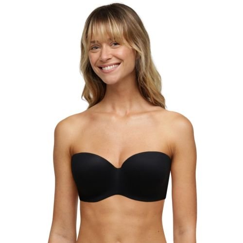 Chantelle Norah Bandeau Strapless T Shirt Bra - Black