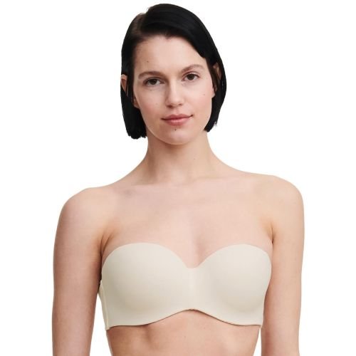 Chantelle Norah Bandeau Strapless T Shirt Bra - Pearl