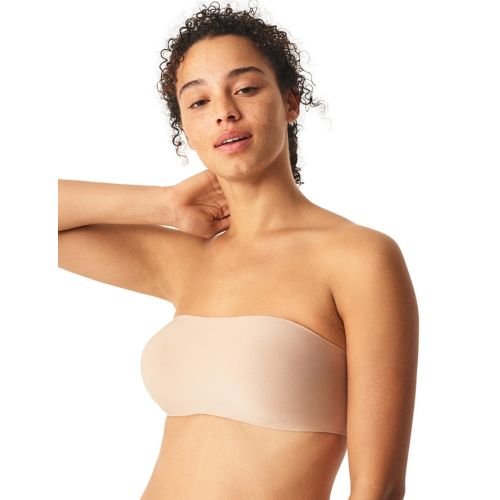 Chantelle Soft Stretch Padded Bandeau - Nude Sand
