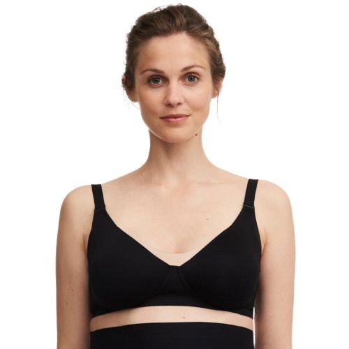 Chantelle Pure Maternity Nursing Bra - Black
