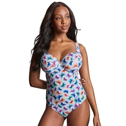 Panache Paloma Balcony Swimsuit - Flutter Print