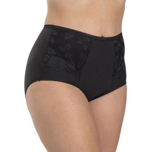 Miss Mary Of Sweden Lovely Lace Panty Girdle - Black