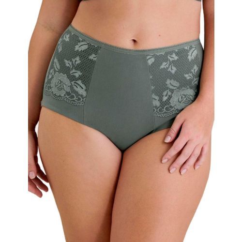 Miss Mary Of Sweden Lovely Lace Panty Girdle - Green