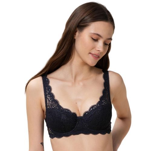 Triumph Amourette Half Padded Balcony Bra - Black