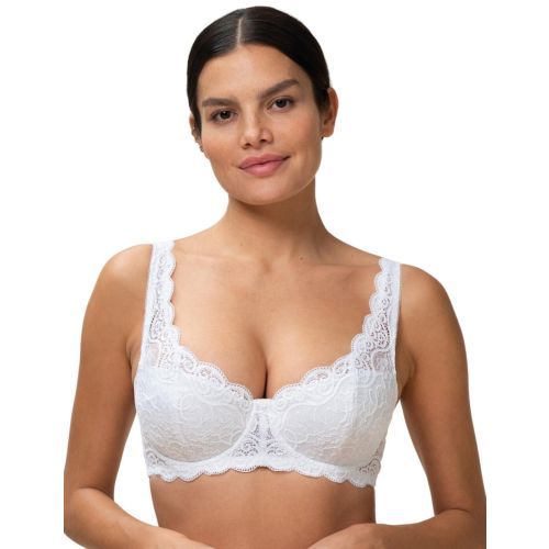 Triumph Amourette Half Padded Balcony Bra - White