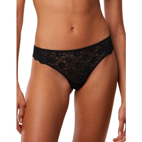 Triumph Amourette Hipster Thong - Black