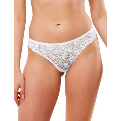Triumph Amourette Hipster Thong - White