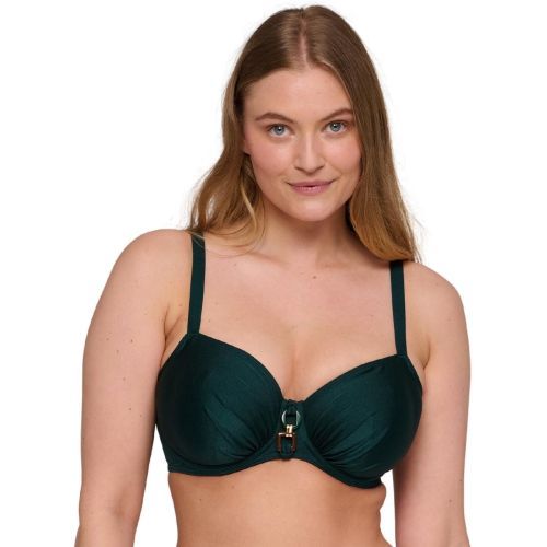 Prima Donna Swim Mangalore Full Cup Bikini Top - Jewel Green
