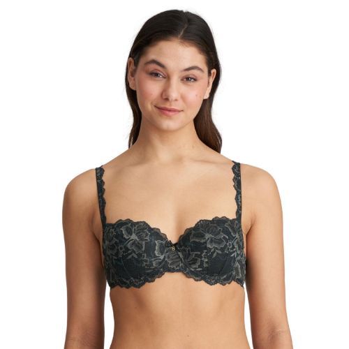 Marie Jo Manyla Padded Balcony Bra - Night Grey