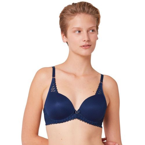 Triumph Aura Spotlight Plunge Bra - Deep Water