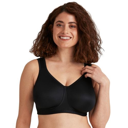 Miss Mary Of Sweden Smooth Divide Non Wired Bra - Black