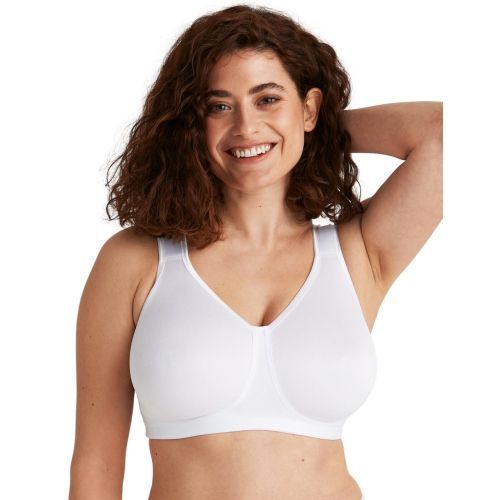 Miss Mary Of Sweden Smooth Divide Non Wired Bra - White