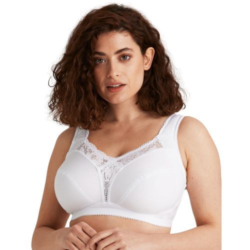 Miss Mary Of Sweden Sense Non Wired Bra - White
