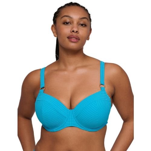 Prima Donna Swim Kochi Padded Balcony Bikini Top - Sea Breeze