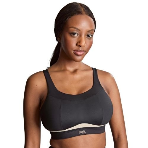 Panache Freedom Non Wired Sports Bra - Black/Chalk