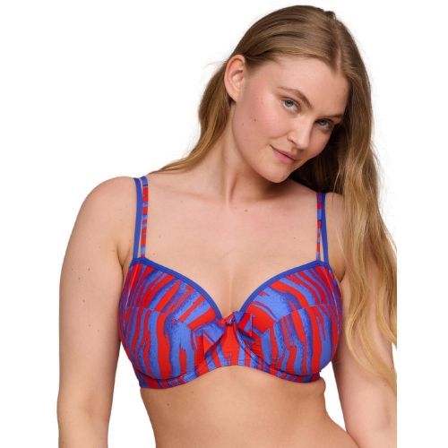 Prima Donna Skudai Full Cup Bikini Top - Wild Stripes