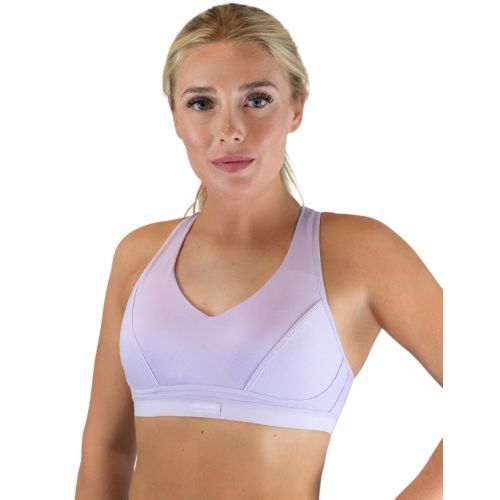 Shock Absorber Pump Padded Sports Bra - Purple