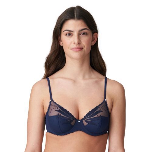 Marie Jo Etoile Half Padded Plunge Bra - Sapphire Blue