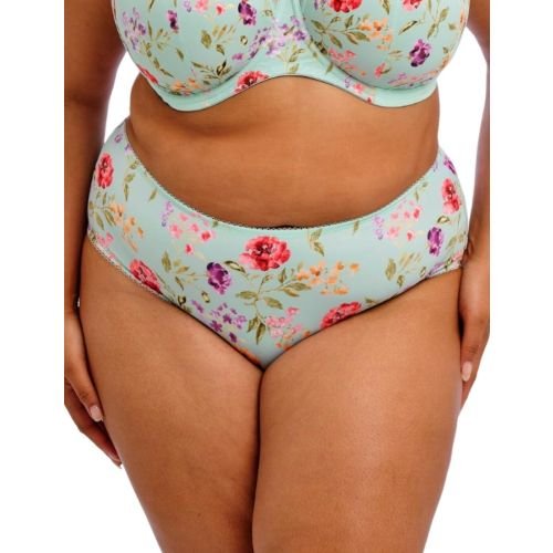 Goddess Kayla High Waist Brief - Blue Haze