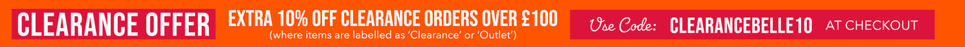 Clearance Offer - Extra 10% Off