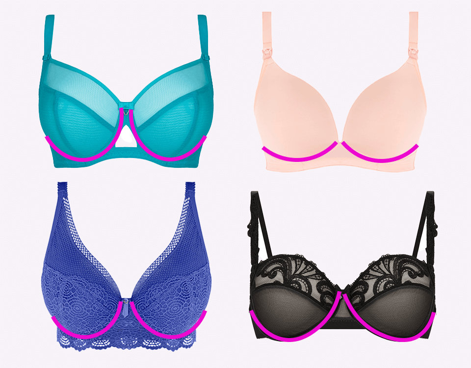 underwire bras