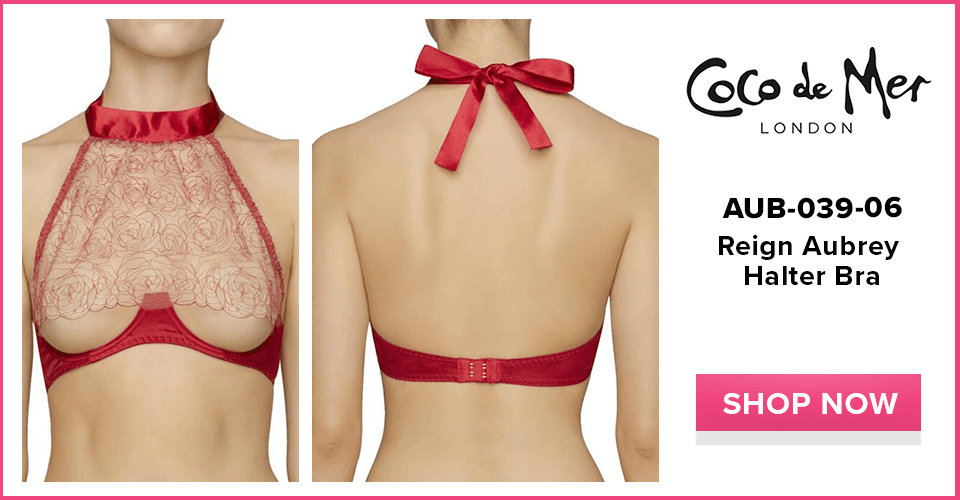 coco de mer halter neck bra