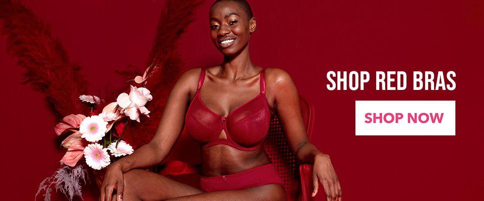 shop red bras
